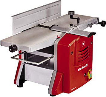 Cepilladora espesadora fija TC SP 204 Einhell (1500 W, velocidad libre 9000 rpm, ancho de trabajo máximo 204 mm, pies antivibraciones)