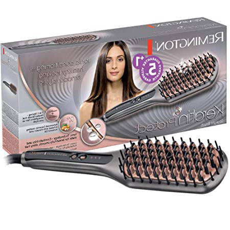







Remington Keratin Protect Straight CB7480 - Cepillo alisador, Cerdas de Cerámica, Keratina y Aceite de Almendras, Gris y Rosa






