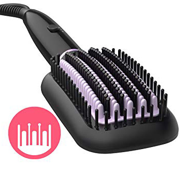 







Philips BHH880/00 - Cepillo alisador de pelo, cerámico para alisar con calor, moldeador de pelo, 2 posiciones de temperatura (170 °C, 200 °C) y desconexión automática






