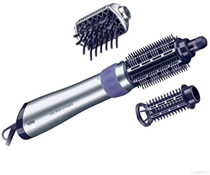 







Braun Satin Hair 5 AS530 - Cepillo de pelo moldeador que seca, peina y refresca con el poder del vapor, rizador de pelo, color negro






