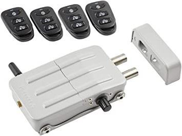 Arregui CI10P Cerradura de Seguridad Invisible para Puerta con 4 mandos, Plata