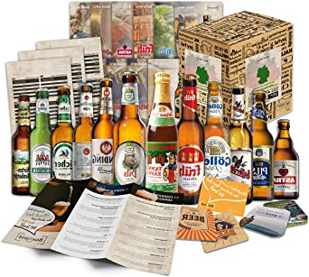 '"Biere del Mundo regalo + + Información de cerveza + + Catas de instrucciones + + cerveza Tapa. Hombres de cumpleaños/Navidad/día del padre. El regalo inusual y especiales