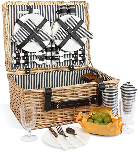 Cesta de picnic para 4
