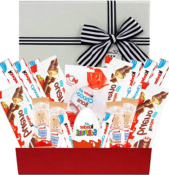 Caja de regalo de chocolate Kinder Variedad Caja de selección de chocolate Cesta de regalo de chocolate de última hora perfecta para todas las ocasiones