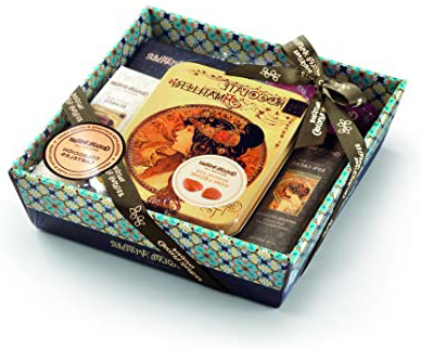 Chocolate Amatller - Chocolates Variados en Cesta Regalo Carteles - 266 gr.