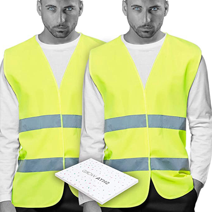 Chalecos de Seguridad amarillo Reflectante.