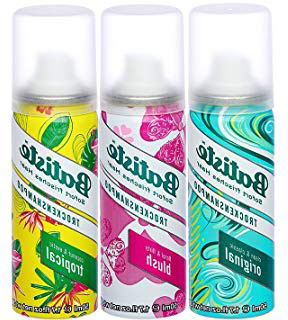 Batiste seco Champú Dry mini mix, fresca y aislamiento pelo para todos los tipos de cabello, 3 Pack 2+1 (3 x 50 ml)