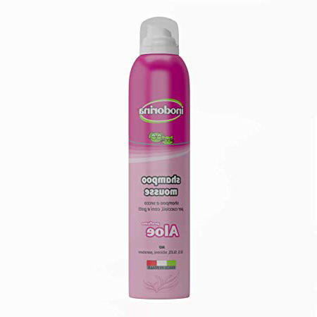 INODORINA - Champú Espuma de Lavado en Seco Aloe Vera de 300ml