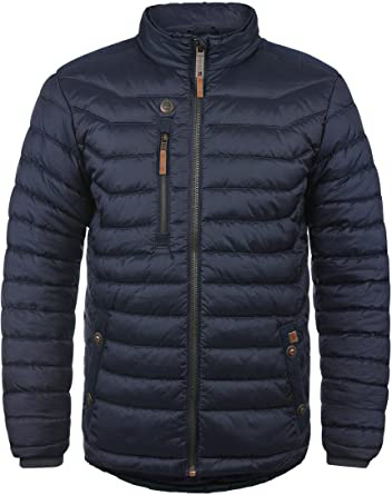 BLEND Cemalo Chaqueta Acolchada De Plumas Cazadora de Entretiempo para Hombre con Cuello Alto
