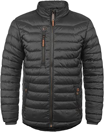 BLEND Cemalo Chaqueta Acolchada De Plumas Cazadora de Entretiempo para Hombre con Cuello Alto