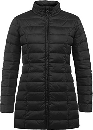 JACQUELINE de YONG by Only Britt Chaqueta Acolchada De Plumas Abrigo Parka para Mujer con Cuello Redondo