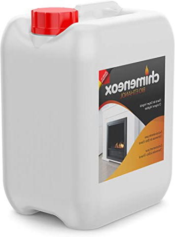 Chimeneox - 5L Bioetanol 96% para chimeneas - sin humo - alta combustión