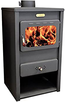 Estufa de leña Log quemador chimenea para calefacción kupro directa estilo