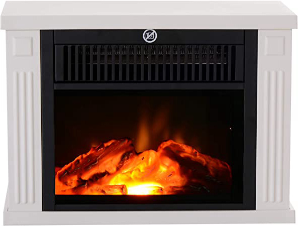 HOMCOM Portátil Mini Estufa Eléctrica