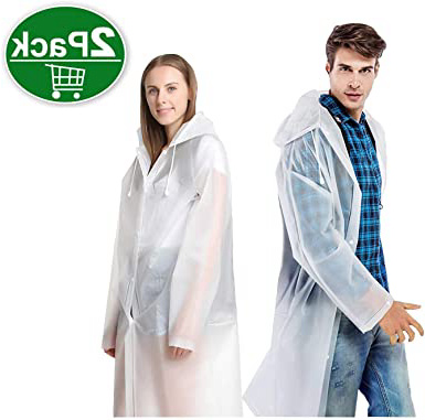 Chubasquero Impermeable EVA Poncho de Lluvia Reutilizable Sobretodo Camping para Senderismo Ciclismo Unisex
