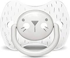 Suavinex 306602 - Suavinex - chupete premium para bebés 6-18 meses. Chupete con tetina fisiológica de silicona. 0% bpa. Color gris., unisex