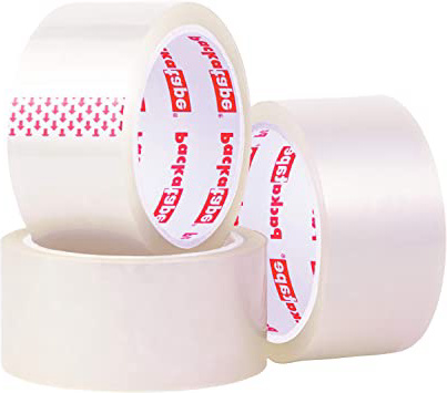 3 Rollos Cinta Embalar Adhesiva