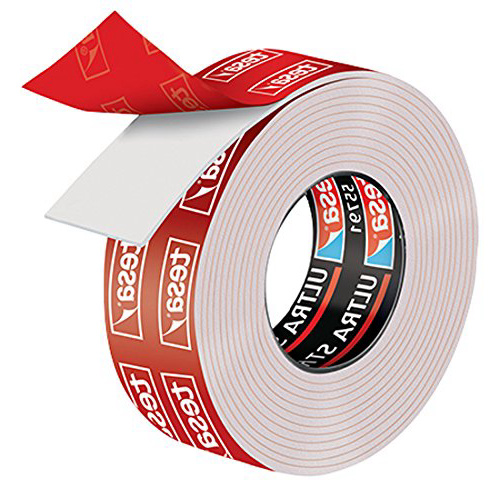 Cinta adhesiva de doble cara tesa Powerbond Ultrafuerte (1,5 m x 19 mm)