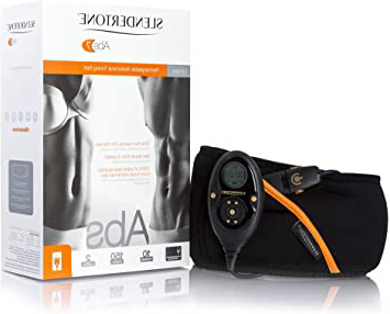 Slendertone Rechargeable Abs7 Cinturón de tonificación Abdominal, Unisex, Negro, 69-119 cm