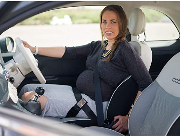 Cinturón para Embarazada de Seguridad en el Coche/Adaptador Cinturón Embarazada que Protege al Bebé y la Mamá Evitando el Riesgo de Aborto,Seguro y Cómodo