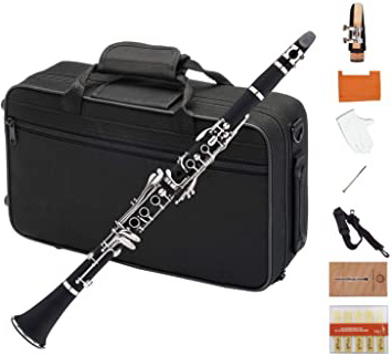 Andoer® Clarinete Baquelita 17 B