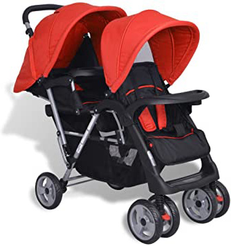 mewmewcat Plegable Silla gemelar para