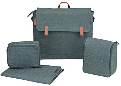 Bébé Confort MODERN BAG 'Sparkling Grey' - Bolso complemento para todos los cochecitos Bébé Confort, color gris