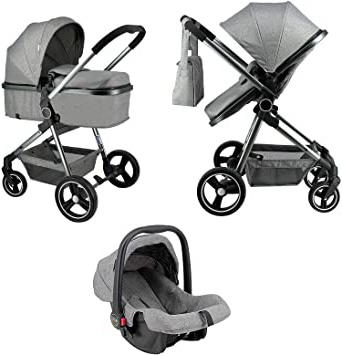Kinderkraft Carrito Bebé 3 en