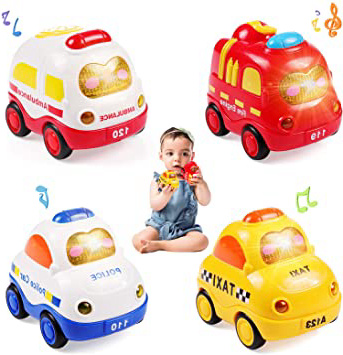 WolinTek 4PCS Coches de Juguete