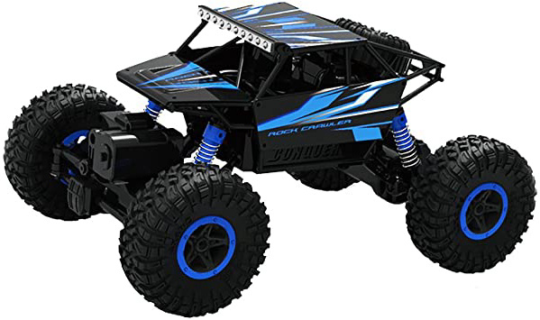 Top Race RC Control remoto Coche Rock Crawler / Monster Truck 4WD / Off Road cars 2.4 GHz Baterías Vehículo de juguete. TR-130