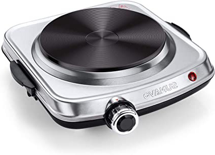 SUNAVO Hornillo Electrico Portatil Placa