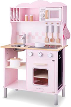 New Classic Toys-11067 Cocina, Color Rosa (11067)