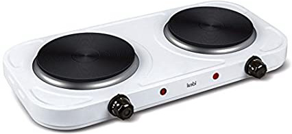 Hornillo Eléctrico IPG20 IDEAL By ELDOM Con Dos Fuegos, Diámetro 15cm, Potencia 2000W