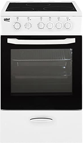 Beko CSS 48100 GW Independiente hob B - Cocción Convencional (Independiente, Botones, Giratorio, Frente, Metal, Esmalte) Color Blanco