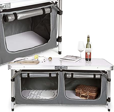 WilTec Armario Camping Cocina Camping