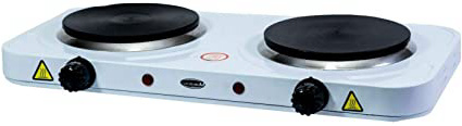 COCINA ELECTRICA DOBLE HORNILLO 2000W