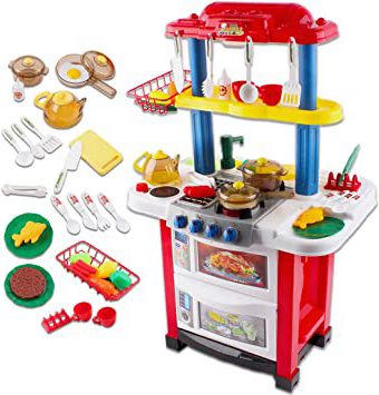deAO Cocina de Juguete Happy