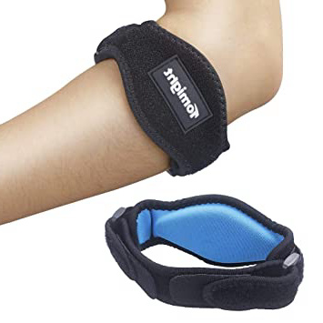 Tomight Coderas, Codo de Tenista, 2 Piezas Codo de Golfista per Alivio del Dolor y Recuperación de Epicondilitis Lateral y Tendinitis