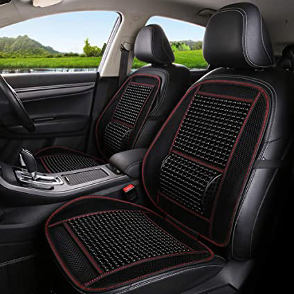 Verano Madera Cuentas Cojines Con