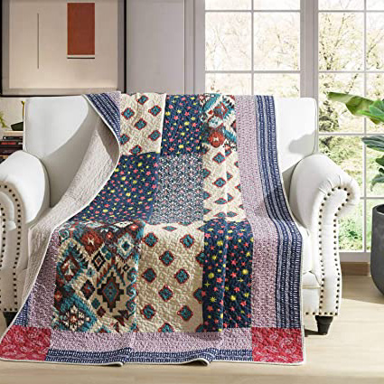 VIVILINEN Colchas de Patchwork Cubrecama
