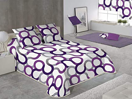 SABANALIA - Colcha Estampada Aros