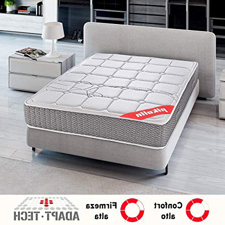 PIKOLIN Colchón 150x190 de muelles ensacados visco, firmeza Alta, Reversible, máxima Calidad, Alto 27 cm - Colchones Troas