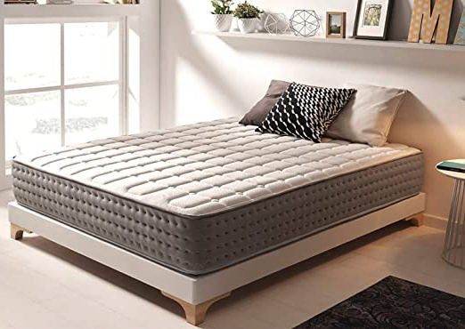 Imperial Relax | Colchón Viscografeno Imperial Deluxe | Alta Densidad | Reversible (Invierno/Verano) | Alta Transpiración | Antibacteriano | Todas Las Medidas 135x190