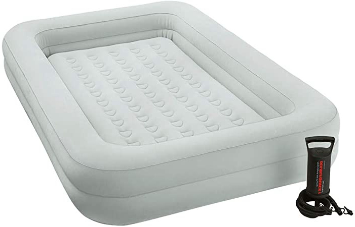 Intex 66810NP - Colchón hinchable infantil e hinchador - 107 x 168 x 25 cm (66810) (modelo variable según imagen), pvc