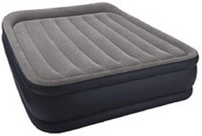Intex 64136 - Colchón hinchable Dura-Beam Standard Deluxe Pillow 152 x 203 x 42 cm