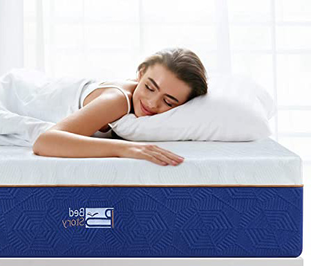 BedStory Colchón Viscoelastico 135x 190 cm, Colchón de Espuma con Memoria, con Esencia de Lavanda |Extremadamente Duradero | CertiPUR-US Certificado | Certificación ISO 9001