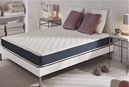 Naturalex | Ergolatex | Colchón 90x190 Cm Calidad Duradera | Adaptabilidad y Confort Equilibrado | Capsulas Refrescantes MemoFeel | Tecnología Blue-Látex Ultima Generación | 7 Zonas de Confort