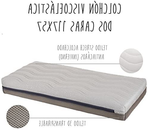 







Mimuselina Colchón Viscoelástico | Colchón para la Cuna del Bebé, Antiácaros, Libre de Químicos y Transpirable, Desenfundable y Lavable, Previene la Plagiocefalia, 117x57x11 cm






