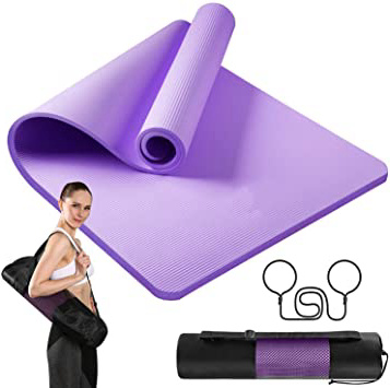 Esterilla de Yoga,10MM Grueso 183*61cm
