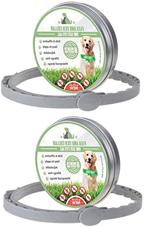 MENGZF Collar Antiparasitario para Perros